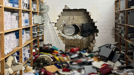 Megarobo en Alemania: se llevan 30 millones de euros de un banco tras perforar el muro de caja fuerte