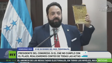 "Hay fraude electoral": Hondureños denuncian irregularidades e injerencia de EE.UU. en el proceso