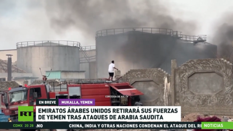 Emiratos Árabes Unidos retirará sus fuerzas de Yemen tras ataques de Arabia Saudita