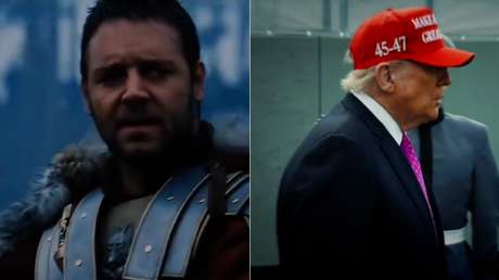"A mi señal, desaten el infierno": La Casa Blanca compara a Trump con el protagonista de 'Gladiador'