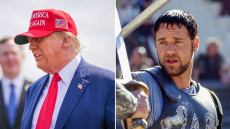 "A mi señal, desaten el infierno": La Casa Blanca compara a Trump con el protagonista de 'Gladiador'