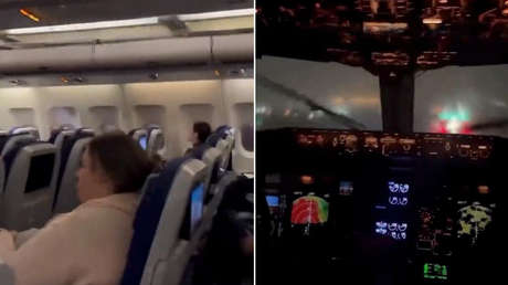 Un piloto muestra cómo se vive una turbulencia desde la cabina de vuelo (VIDEO)