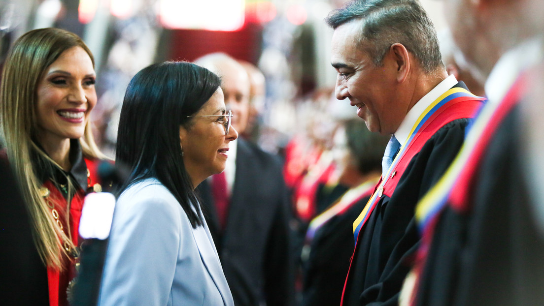 Delcy Rodríguez anuncia un proyecto de amnistía general en Venezuela