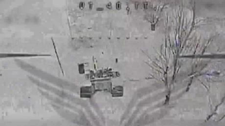 VIDEO: Drones rusos revientan blindados y nodos de comunicación ucranianos