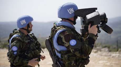 Israelíes disparan a un área patrullada por personal de la ONU al sur del Líbano