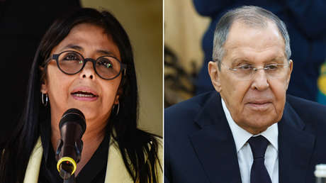 "Firme solidaridad con el pueblo venezolano": Lavrov habla por teléfono con Delcy Rodríguez
