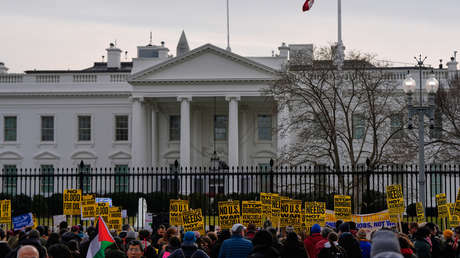 "Venezuela no es tuya": Protestas en EE.UU. contra los ataques de Washington (VIDEOS)
