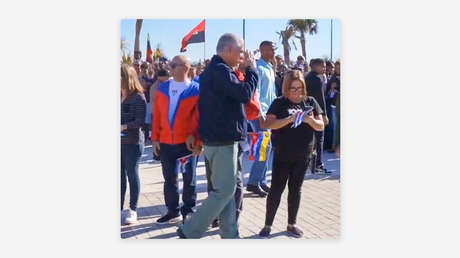 VIDEO: Díaz-Canel encabeza en Cuba un acto de apoyo a Venezuela tras agresión de EE.UU.