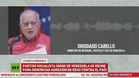 Diosdado Cabello exige la libertad inmediata de Maduro