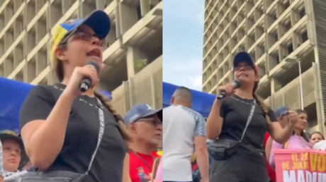 "Aquí no nos vamos a rendir": Hija de Hugo Chávez exige la libertad de Maduro y "respeto" a Venezuela