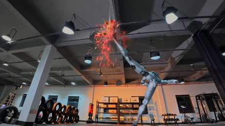 Del laboratorio al ring: robot humanoide demuestra sus impresionantes habilidades en la pelea (VIDEO)