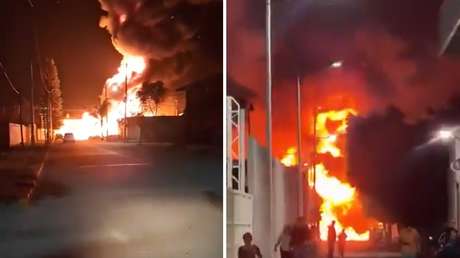 VIDEOS: Fuerte explosión en un ducto de combustible en México
