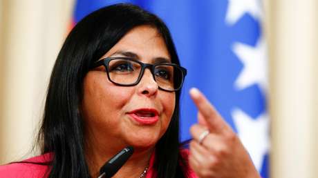 Delcy Rodríguez se pronuncia sobre el proceso con EE.UU. para restablecer misiones diplomáticas