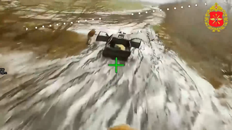 VIDEO: Drones rusos arrasan con equipo militar y frustran movimientos de las fuerzas ucranianas