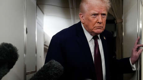 Irán "está empezando" a cruzar la línea roja, dice Trump