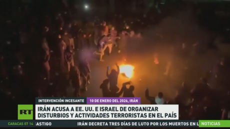 Irán acusa a EE.UU. e Israel de organizar disturbios y actividades terroristas en el país