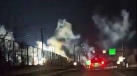 VIDEO: Un transformador eléctrico explota en EE.UU.