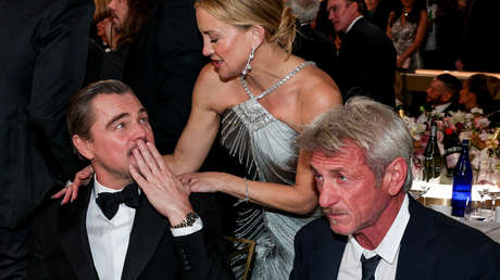 El momento de Leonardo DiCaprio en los Globos de Oro 2026 que se robó la noche  (VIDEO)