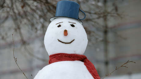VIDEO: Conductor de quitanieves 'rescata' un muñeco de nieve y enamora a redes