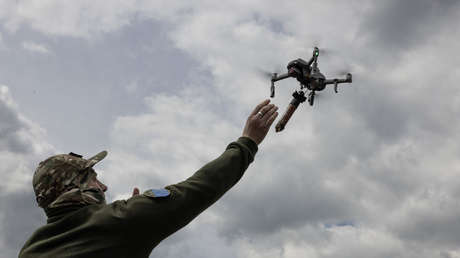 Edificios residenciales dañados en una ciudad rusa por un ataque de Kiev