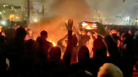 "Apoyo abierto a una rebelión": Zajárova critica la "táctica asfixiante" de Occidente contra Irán