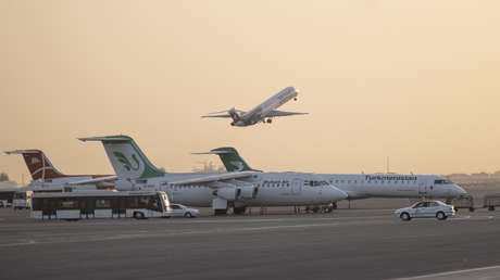 Irán cierra su espacio aéreo