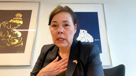 Canciller de Groenlandia llora tras la reunión en la Casa Blanca (VIDEO)