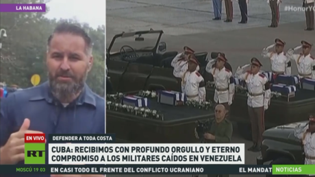 Cuba: "Recibimos con profundo orgullo y eterno compromiso a los militares caídos en Venezuela"