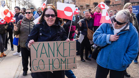 "Yanquis, váyanse a casa": Multitudinarias protestas en Dinamarca contra Trump y sus planes de anexionar Groenlandia (VIDEOS, FOTOS)