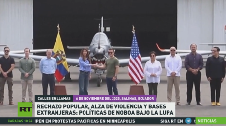 Rechazo popular, alza de violencia y bases extranjeras: políticas de Noboa bajo la lupa