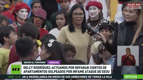 Venezuela planea reparar cientos de apartamentos afectados por el ataque de EE.UU.