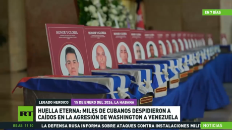 Huella eterna: miles de cubanos despidieron a caídos en la agresión de Washington a Venezuela