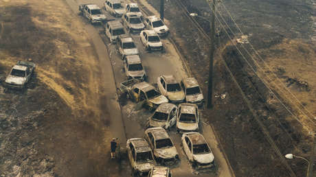 Destrucción total: así queda un barrio chileno tras voraces incendios forestales (VIDEO)