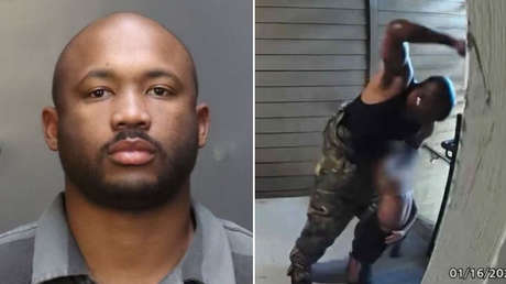 Cámara de timbre capta una brutal golpiza de un hombre a un niño de 3 años