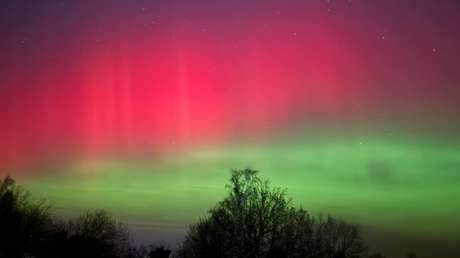 FOTOS: Auroras boreales iluminan majestuosamente los cielos de Rusia