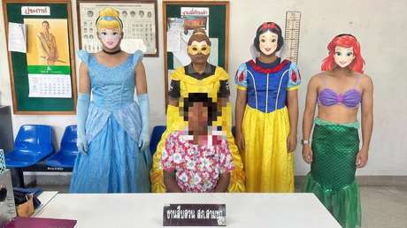 Policías se convierten en personajes Disney y de anime para atrapar a delincuentes