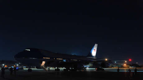 AUDIO de comunicaciones entre el avión de Trump y el control de tráfico tras reportar una falla