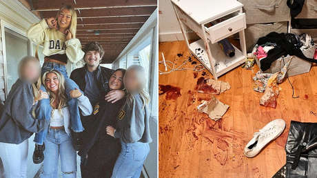 Filtran FUERTES IMÁGENES de habitaciones ensangrentadas donde asesinaron a cuatro estudiantes en EE.UU.