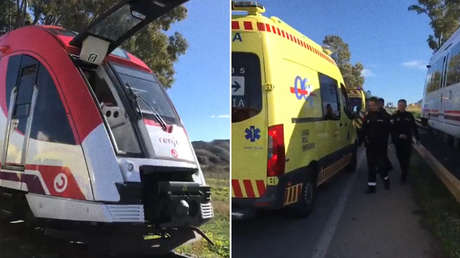 Tren choca contra una grúa en el tercer accidente ferroviario en España en menos de una semana
