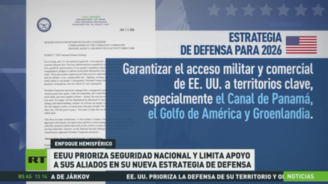 EE.UU. prioriza la seguridad nacional y limita apoyo a sus aliados en su nueva Estrategia de Defensa 