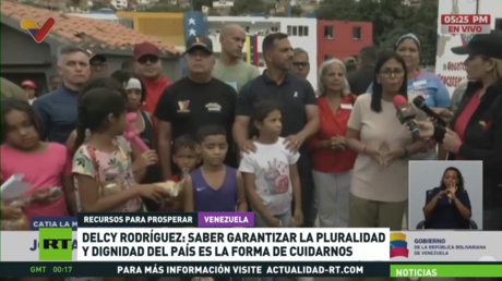 Delcy Rodríguez: Saber garantizar la pluralidad y dignidad de Venezuela es la forma de cuidarnos