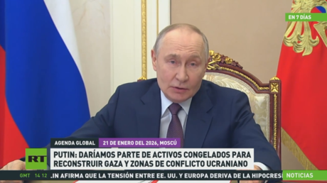 Putin: Daríamos parte de los activos congelados para reconstruir Gaza y zonas del conflicto ucraniano 