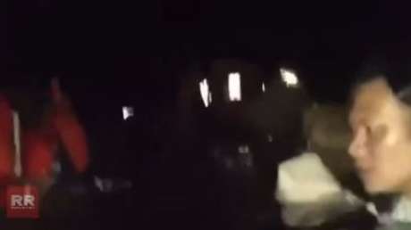 Muertos y desaparecidos por el hundimiento de un ferri con más de 350 personas en Filipinas (VIDEO)