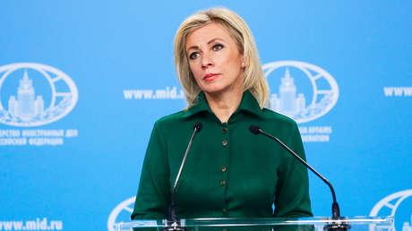 Zajárova comenta la renuncia oficial de la Unión Europea al gas ruso