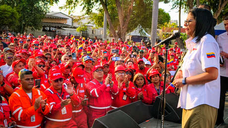 Delcy Rodríguez: "Ya basta de las órdenes de Washington sobre políticos en Venezuela"