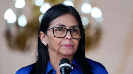 Delcy Rodríguez: "El pueblo de Venezuela no acepta órdenes de ningún factor externo"