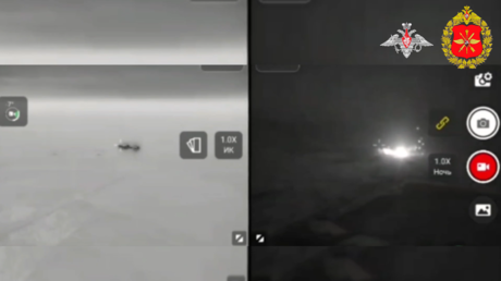 VIDEO: 'Sol abrasador' ruso abre un cráter en las líneas ucranianas en la provincia de Zaporozhie