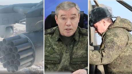 Jefe del Estado Mayor de Rusia revela los avances del Ejército desde inicios de 2026