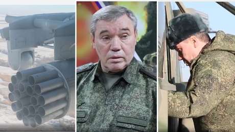 Jefe del Estado Mayor de Rusia revela los avances del Ejército desde inicios de 2026