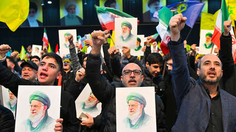 VIDEO: Hezbolá celebra manifestación masiva en Beirut en solidaridad con Teherán